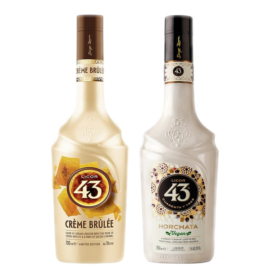 Licor 43 Creme Brulee Cream Liqueur and Licor 43 Horchata Liqueur