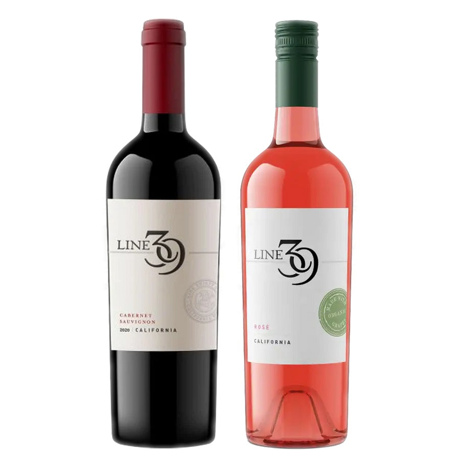 Line 39 Cabernet Sauvignon and Line 39 Org Calif Rose