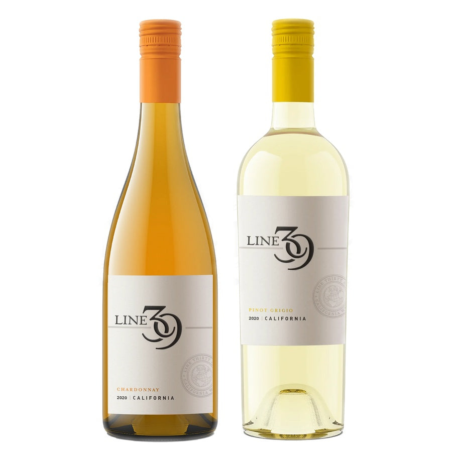 Line 39 Chardonnay and Line 39 Pinot Grigio