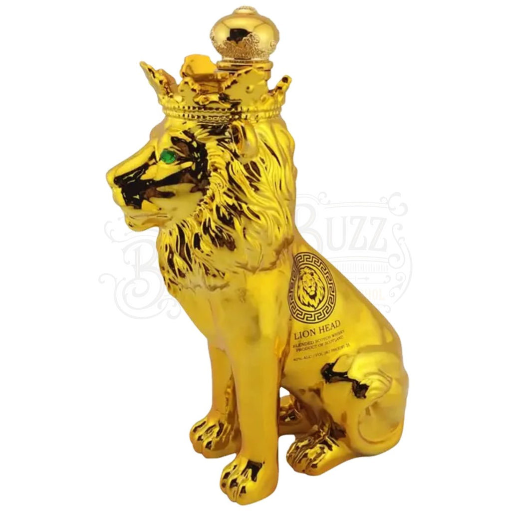 ウイスキー  Whiskey Lion Bottle 750ml Lion Head Blended Scotch Whisky - BottleBuzz