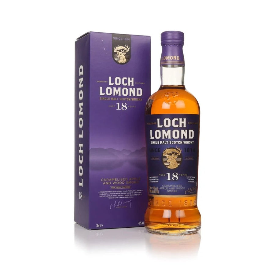 Loch Lomond Single Malt 18 Year Scotch Whiskey - BottleBuzz