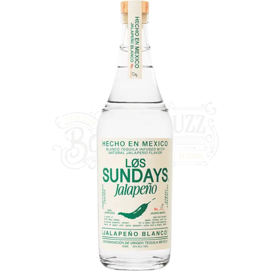 Los Sundays Jalapeno Blanco Tequila - BottleBuzz