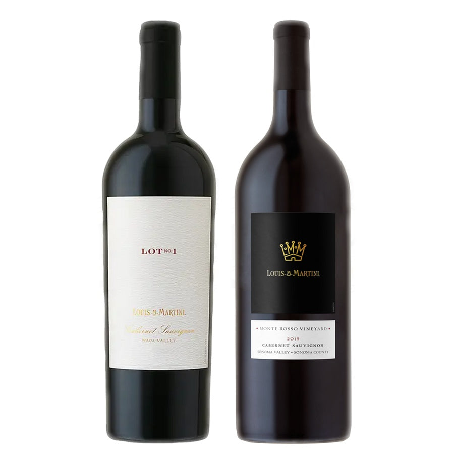 Louis Martini Cabernet Sauvignon and Louis Martini Cabernet Sauvignon Monte Rosso