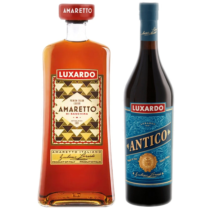 Luxardo Amaretto Di Saschira and Luxardo Aperitif Antico