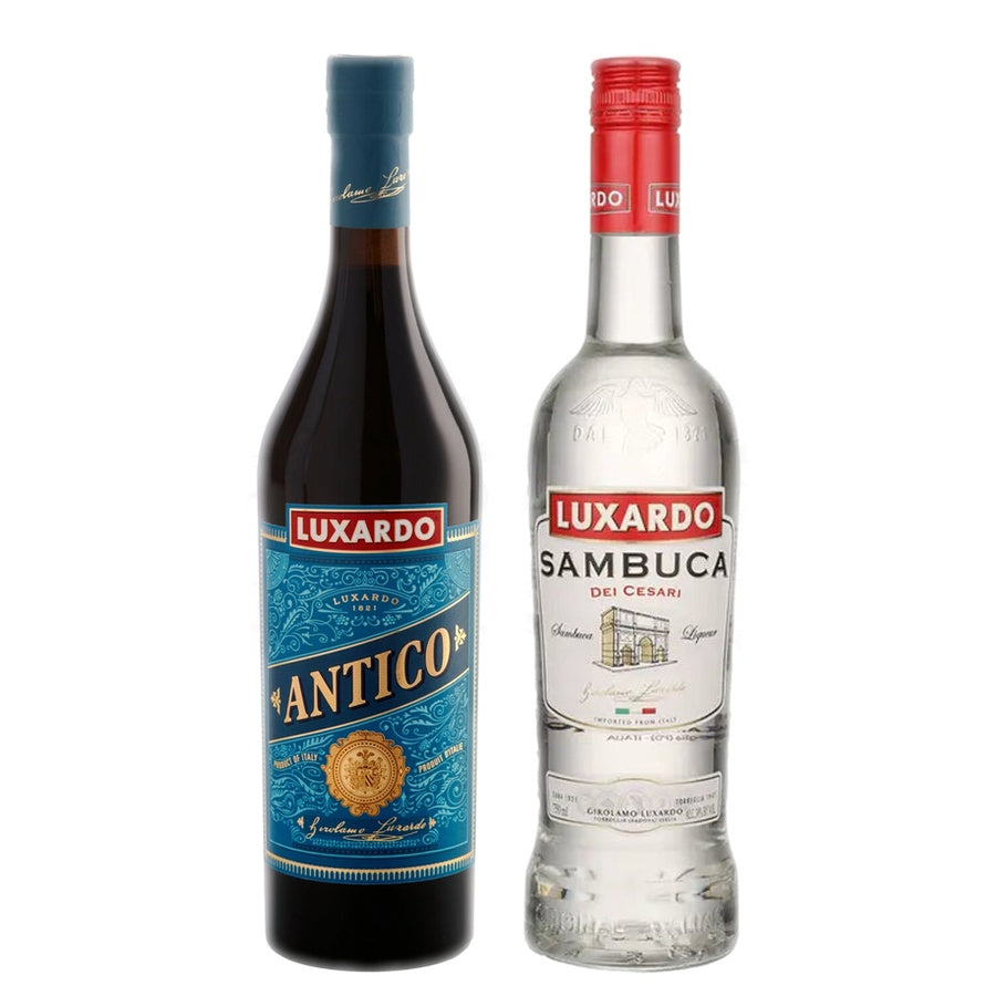 Luxardo Aperitif Antico and Luxardo Sambuca De Cesari