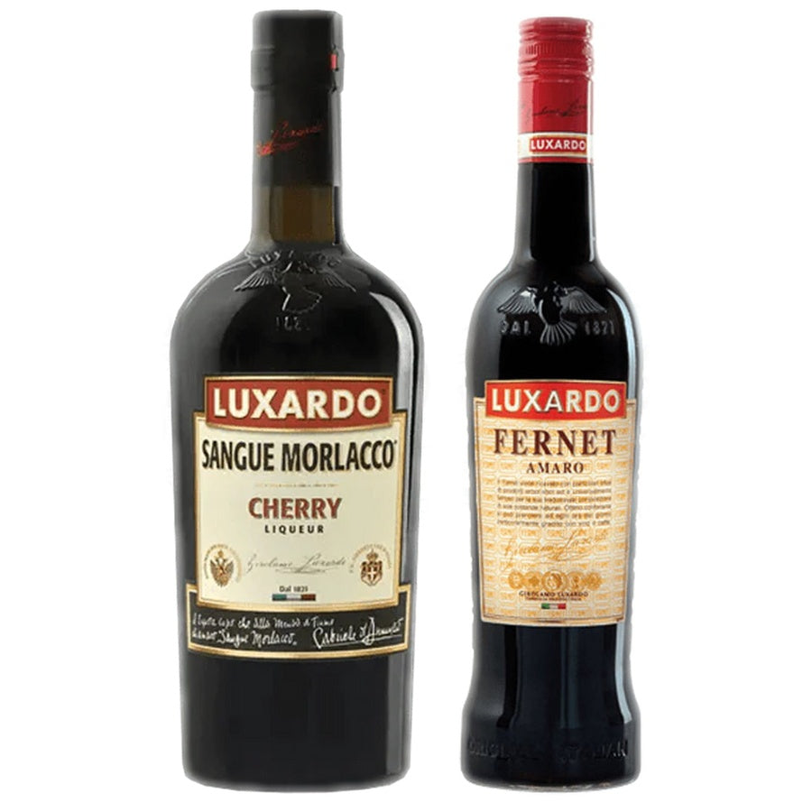 Luxardo Cherry Liqueur Sangue Morlacco and Luxardo Fernet