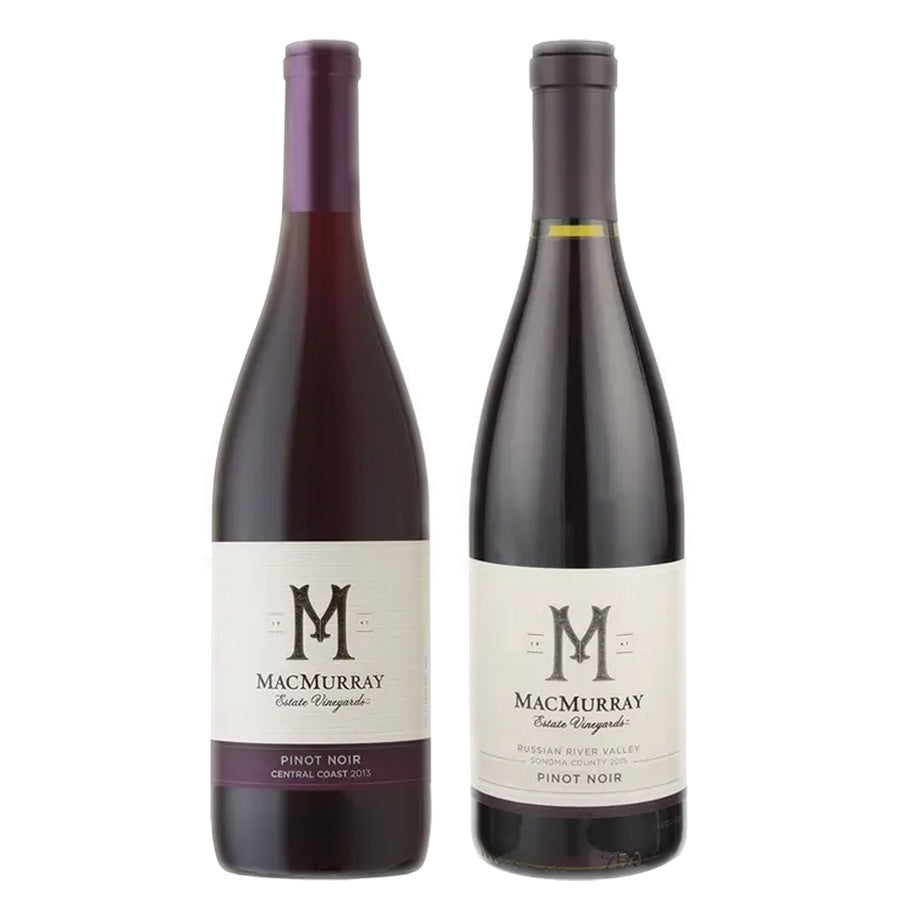 Macmurray Ranch Pinot Noir Central Coast and Macmurray Ranch Pinot Noir Russian River Valley