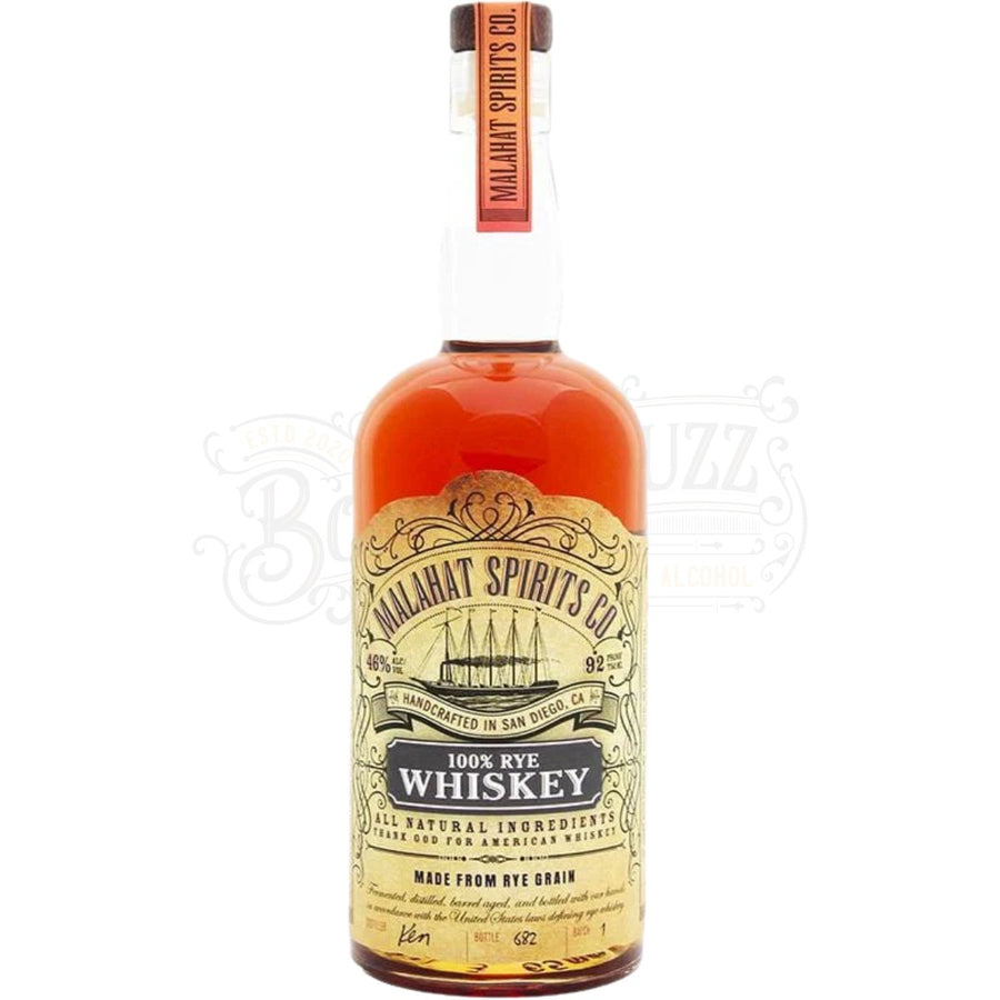 Malahat Spirits Rye Whiskey - BottleBuzz