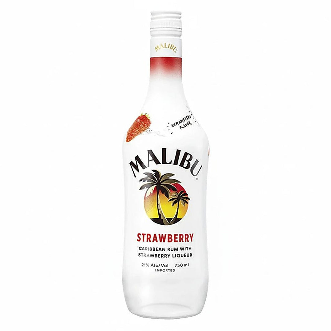 Malibu Strawberry Flavored Rum 1L