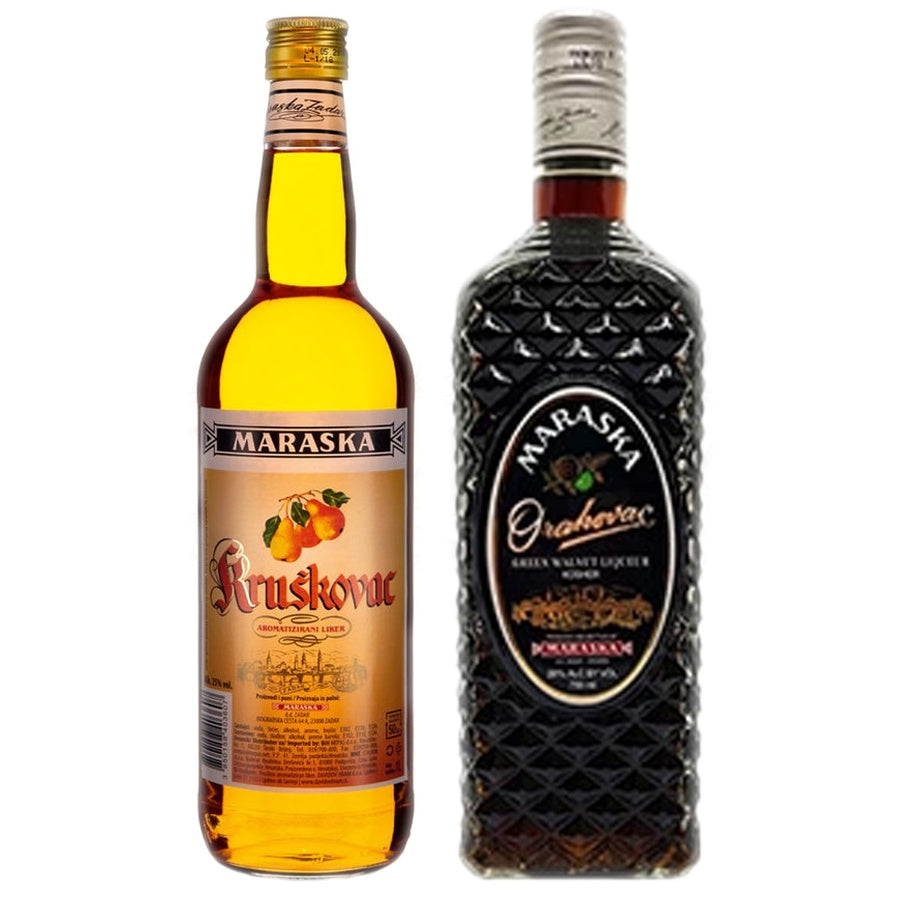 Maraska Kruskovac and Maraska Liqueur Orahovac