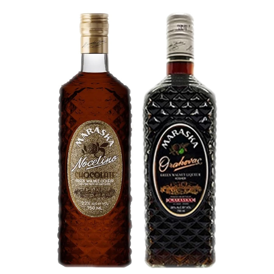 Maraska Liqueur Nocelino Chocolate and Maraska Liqueur Orahovac