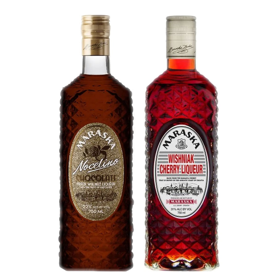 Maraska Liqueur Nocelino Chocolate and Maraska Wishniak