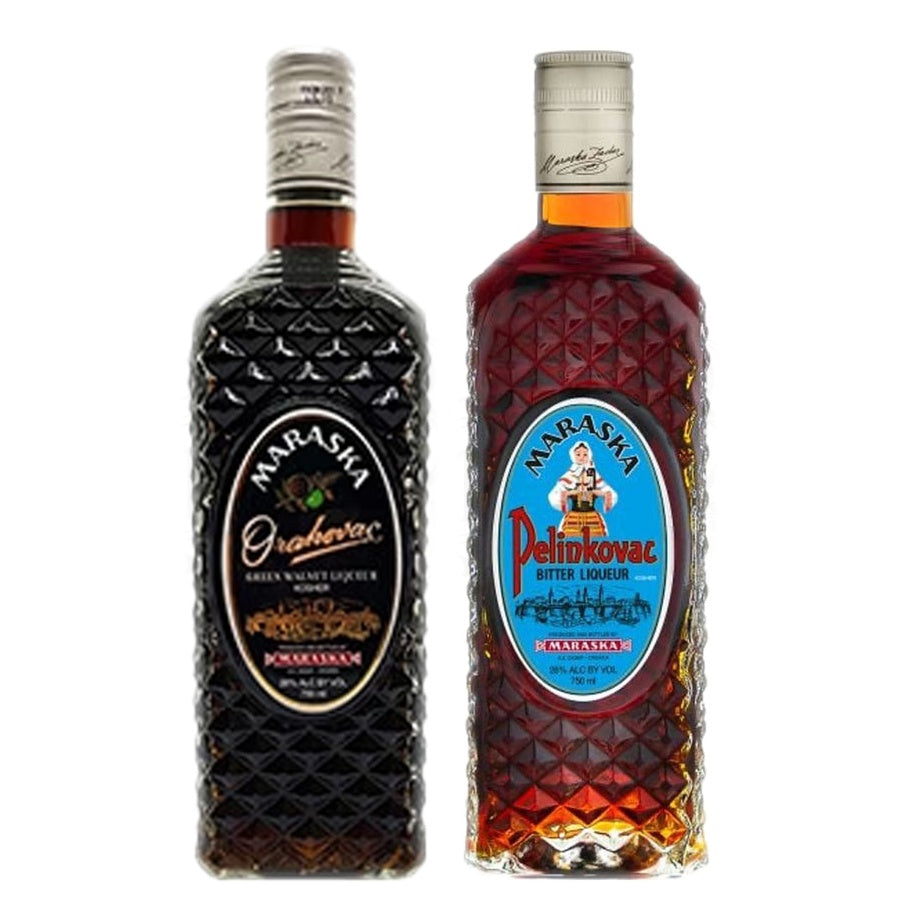 Maraska Liqueur Orahovac and Maraska Pelinkovac
