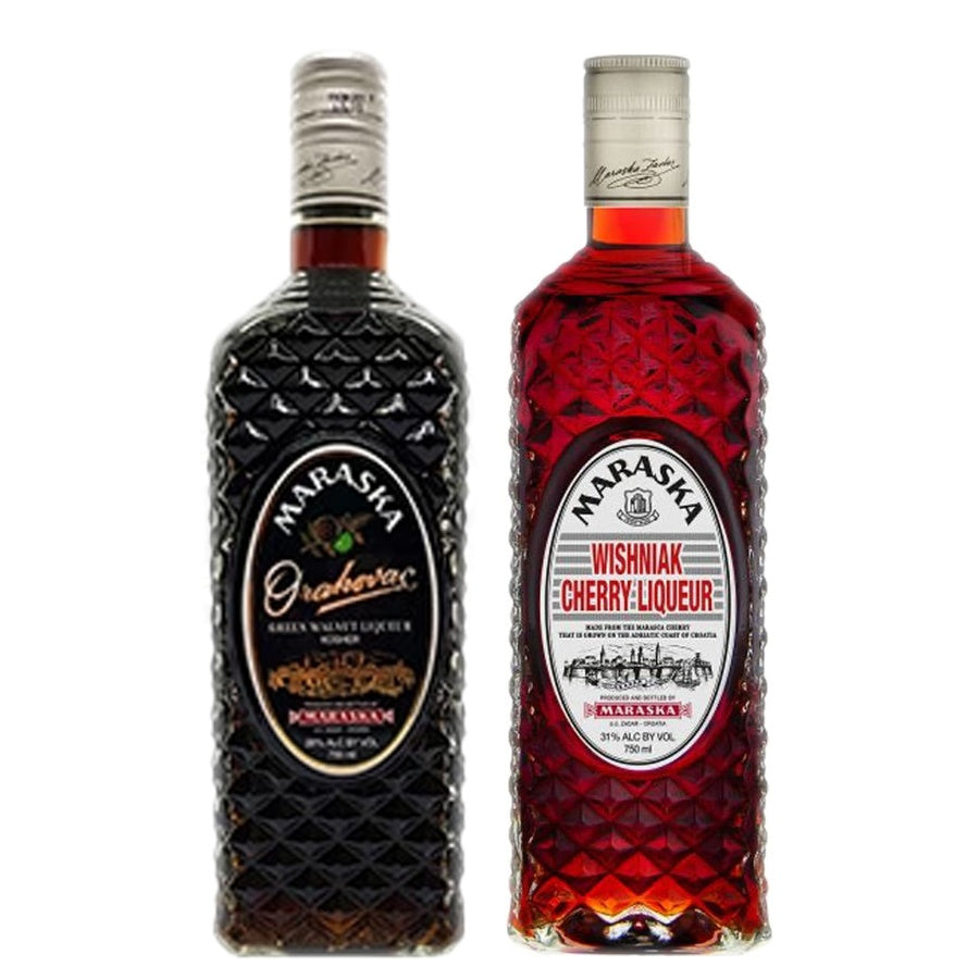 Maraska Liqueur Orahovac and Maraska Wishniak