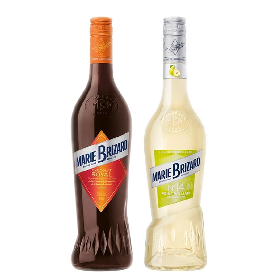 Marie Brizard Liqueur Chocolat Royal and Marie Brizard Pear William Liqueur