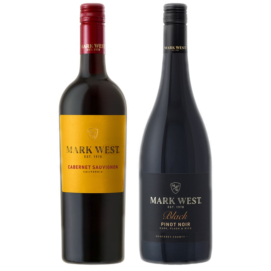 Mark West Cabernet Sauvignon Cali and Mark West Pinot Noir Monterey