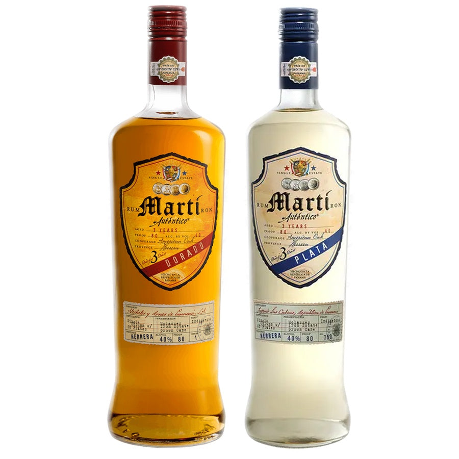 Marti Rum Dorado Especial and Marti Rum Plata