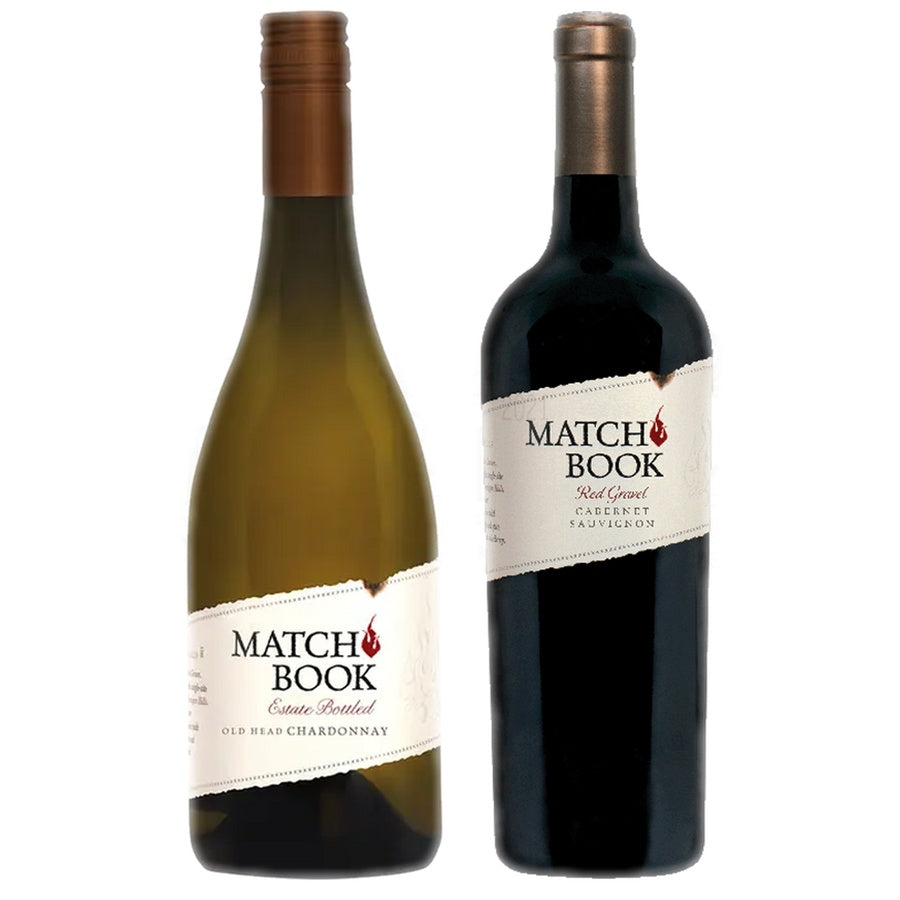 Matchbook Chardonnay and Matchbook Red Gravel Cabernet Sauvignon