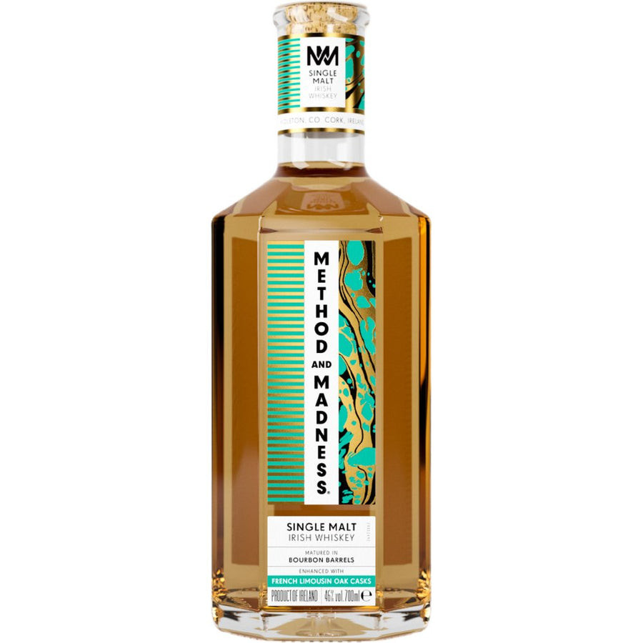 Method And Madness Single Malt Irish Whiskey Selectively Finished In French Limousin Oak Casks - BottleBuzz