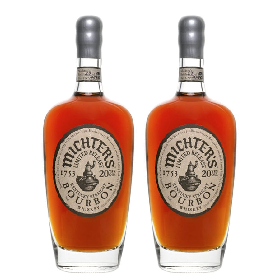 Michter's 20 Year Bourbon 2021 and Michter's 20 Year Bourbon 2018