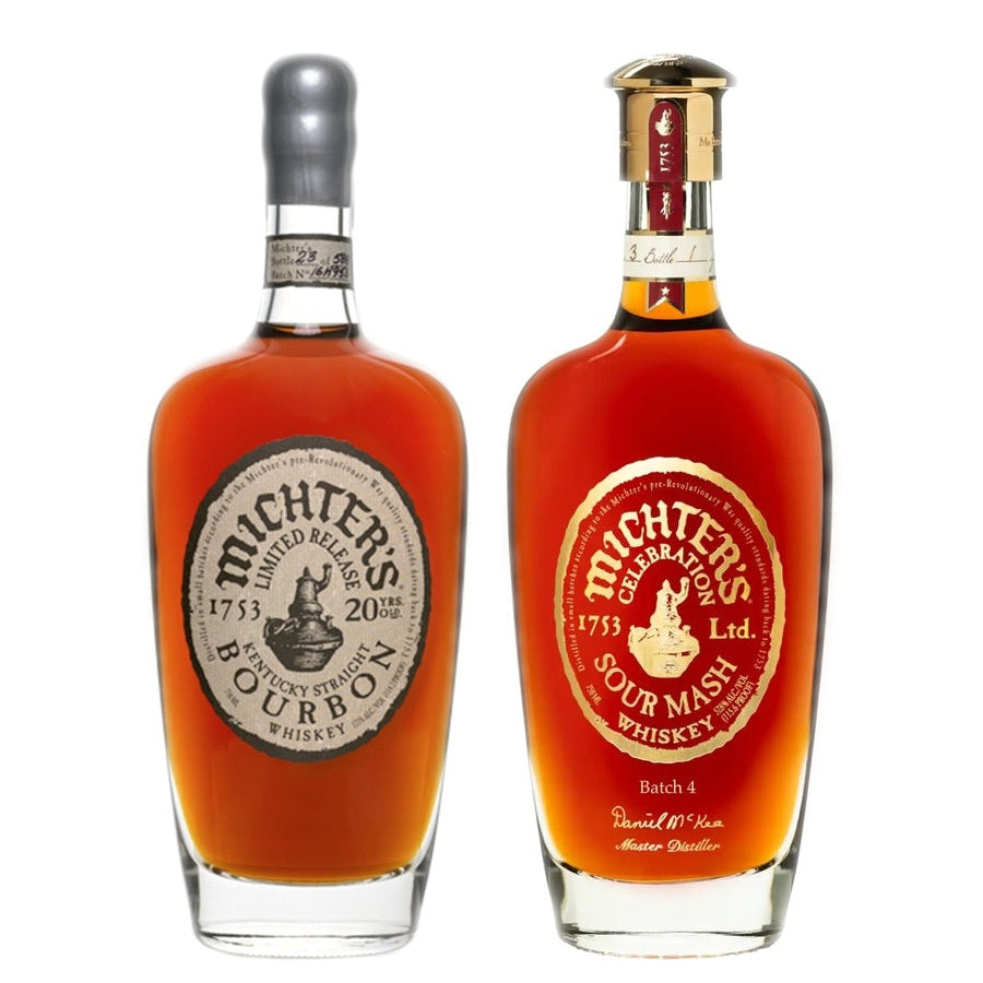 Michter's 20 Year Bourbon 2022 and Michter's "Celebration" Sour Mash Batch 4
