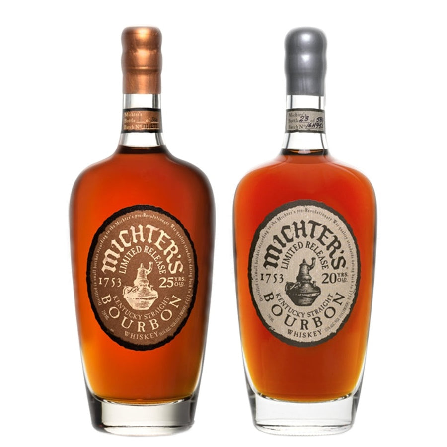 Michter's 25 Year Bourbon 2020 and Michter's 20 Year Bourbon 2019