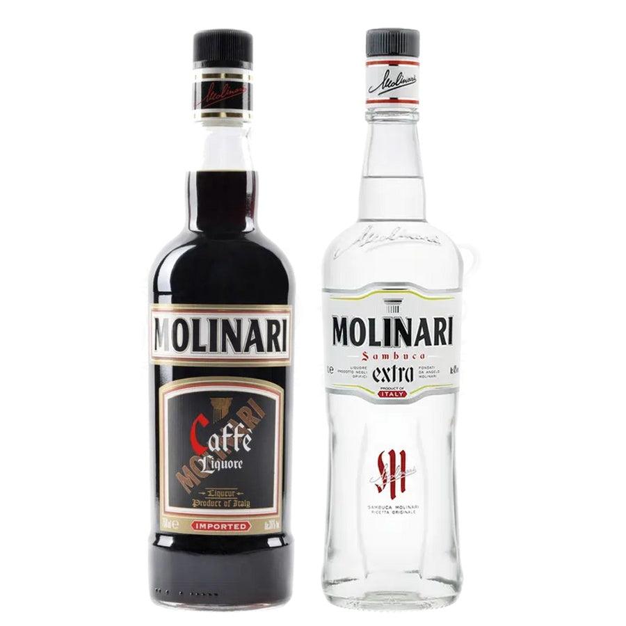 Molinari Caffe Liqueur/Liquor and Molinari Sambuca