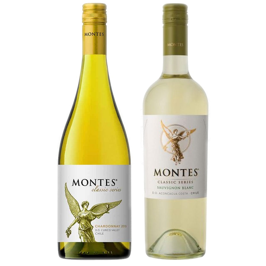 Montes Chardonnay and Montes Sauvignon Blanc