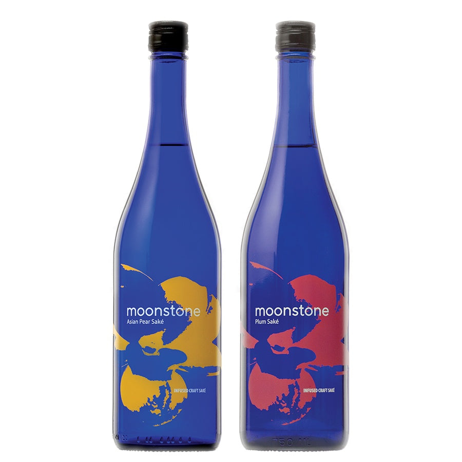 Moonstone Asian Pear Sake and Moonstone Plum Sake