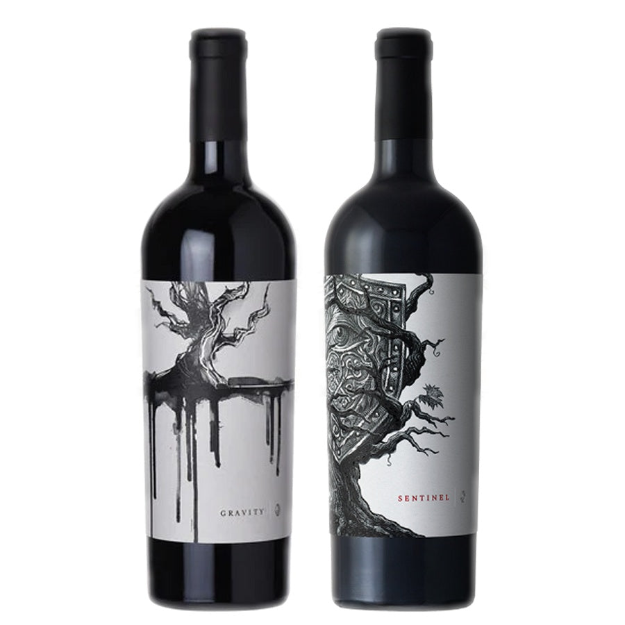 Mount Peak Red Blend Gravity and Mount Peak Zinfandel Rattlesnake
