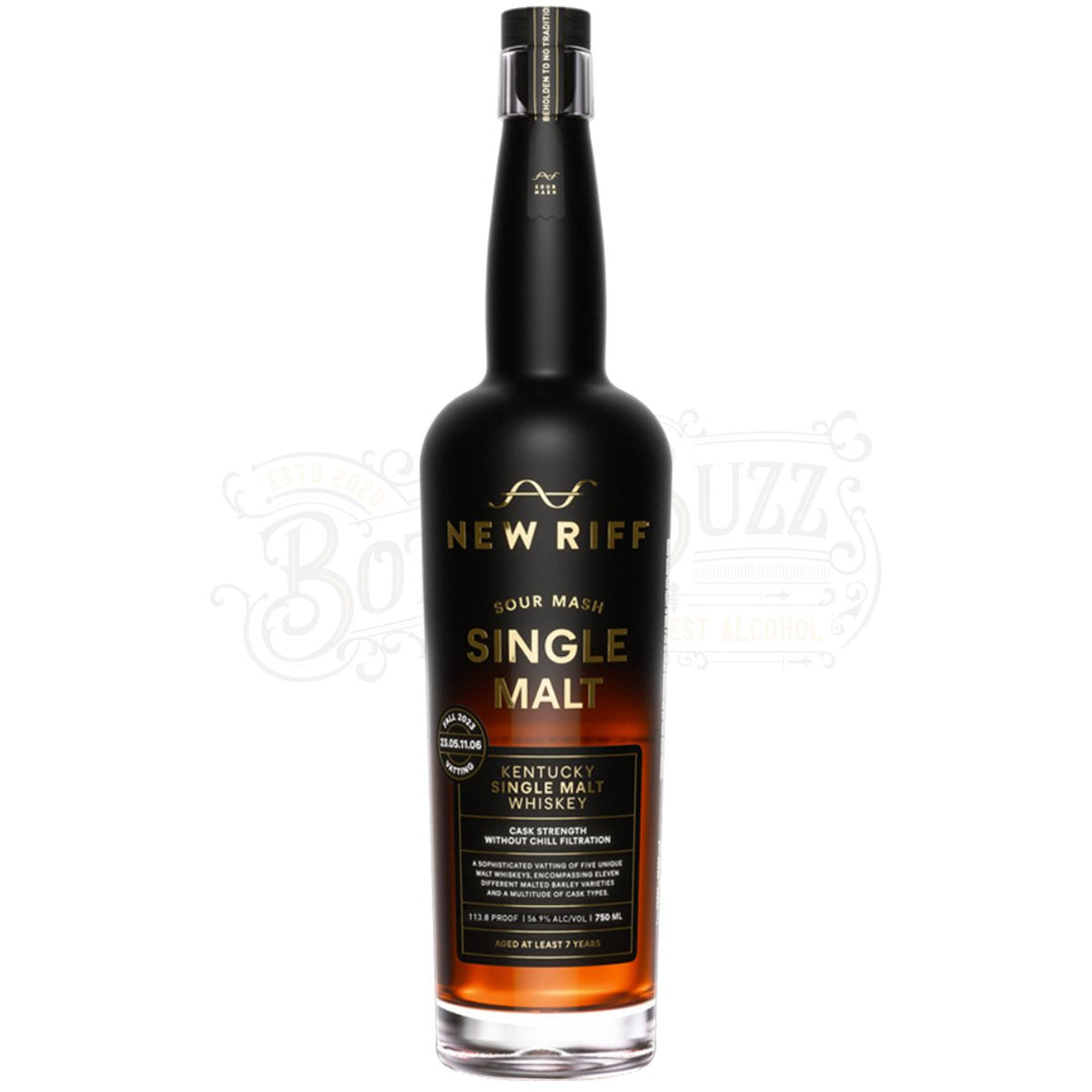 New Riff Distilling Sour Mash Single Malt Kentucky Whiskey - BottleBuzz