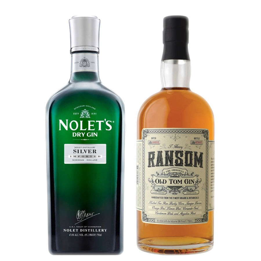 Nolet's Dry Gin Silver and Ransom Old Tom Gin