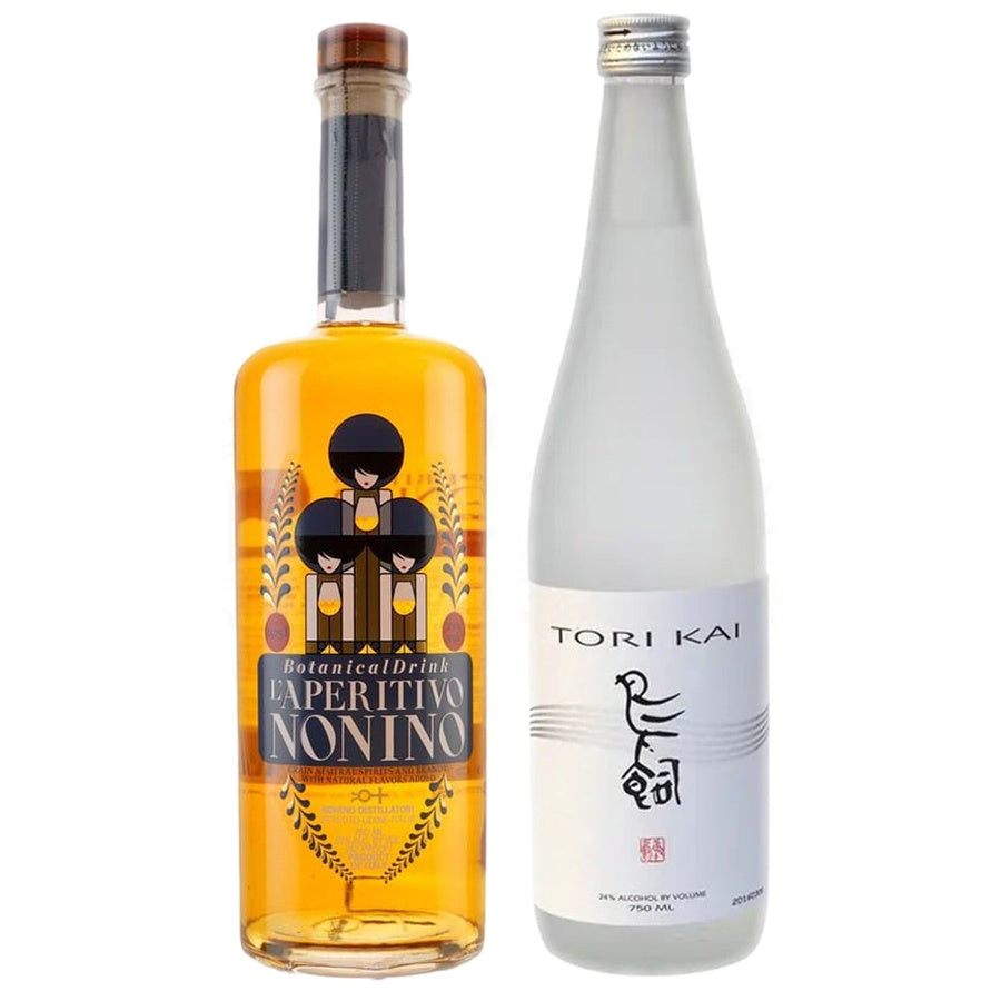 Nonino L'Aperitivo Botanical Drink and Tori Kai Soju