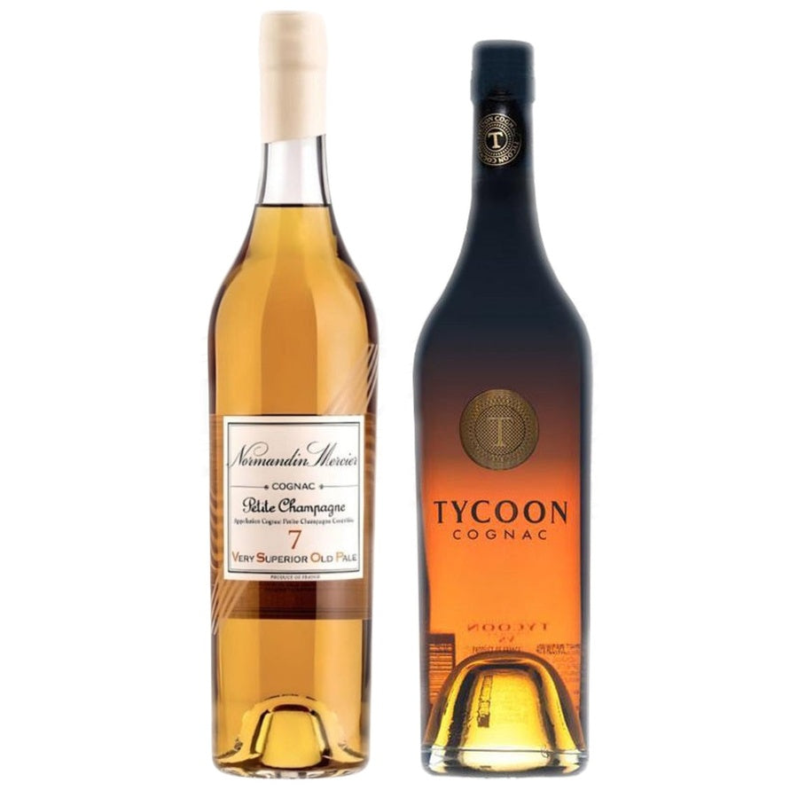 Normandin Mercier Petite Champagne Cognac Vsop 7 Year and Tycoon VSOP Cognac