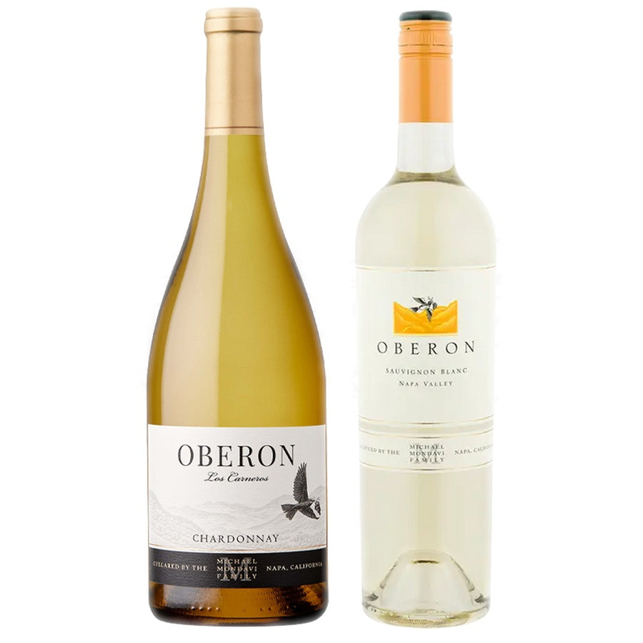 Oberon Chardonnay and Oberon Sauvignon Blanc