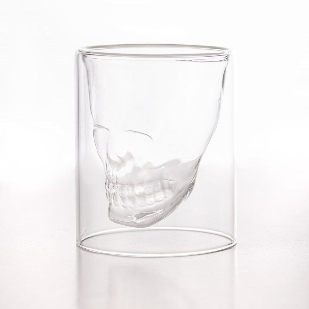 Old Fashioned Skull Glasses - BottleBuzz