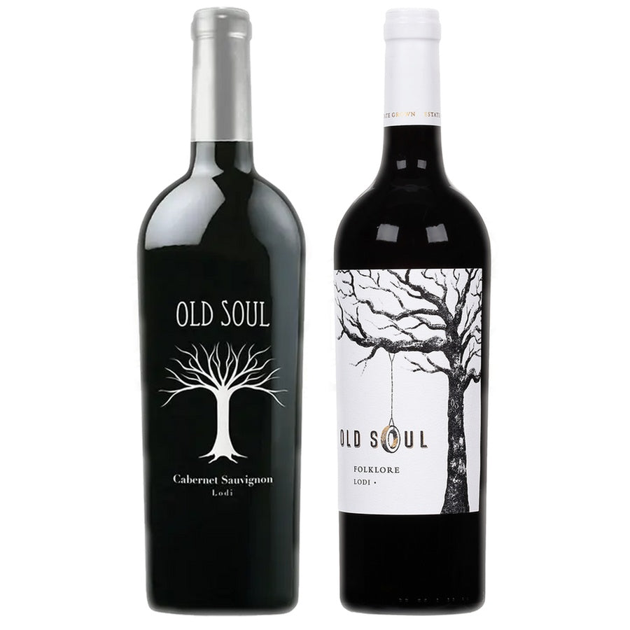 Old Soul Cabernet Sauvignon and Old Soul Folklore Red Wine