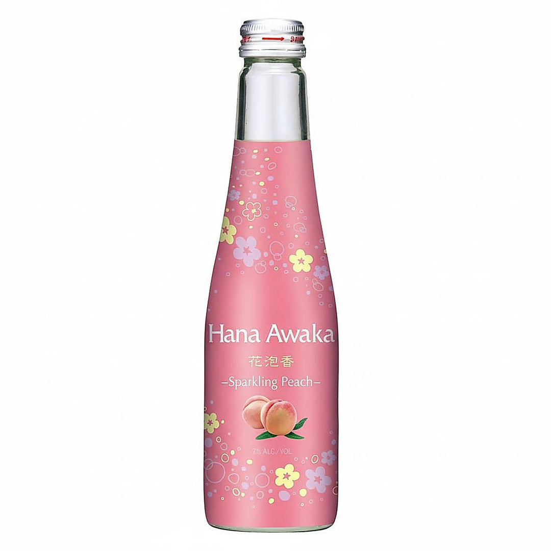 Ozeki Hana Awaka Peach Sparkling Sake 250ml