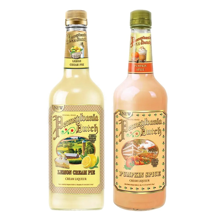 Pennsylvania Dutch Pa Dutch Lemon Cream Pie and Pennsylvania Dutch Pumpkin Cream