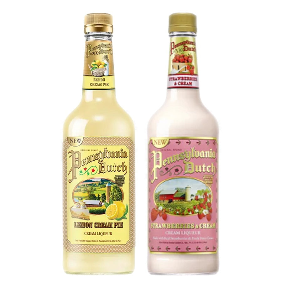 Pennsylvania Dutch Pa Dutch Lemon Cream Pie and Pennsylvania Dutch Strawberry Cream