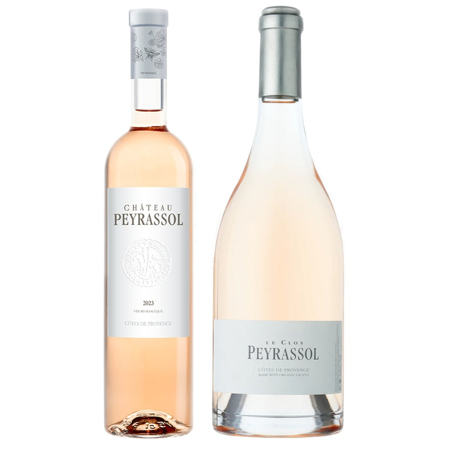 Peyrassol Chateau Rose and Peyrassol Le Clos Rose