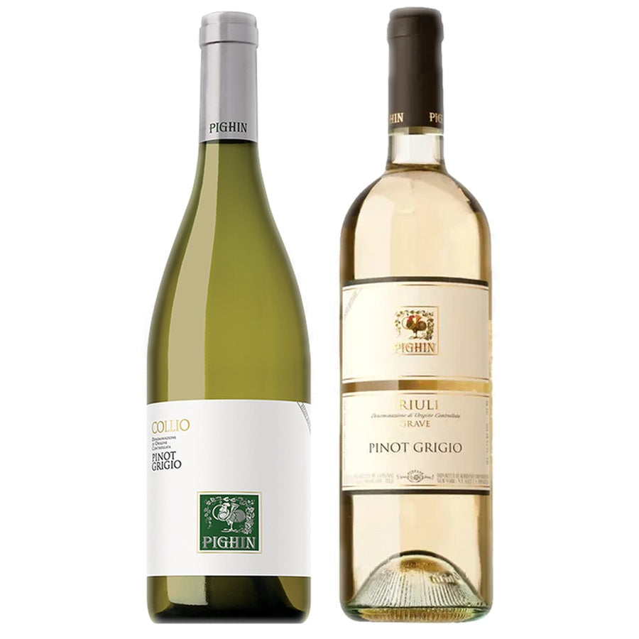 Pighin 2020 Collio Pinot Grigio and Pighin Pinot Grigio
