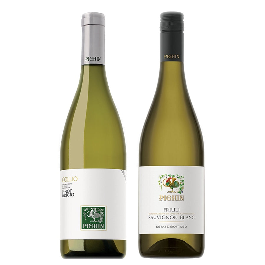Pighin 2020 Collio Pinot Grigio and Pighin Sauvignon Blanc