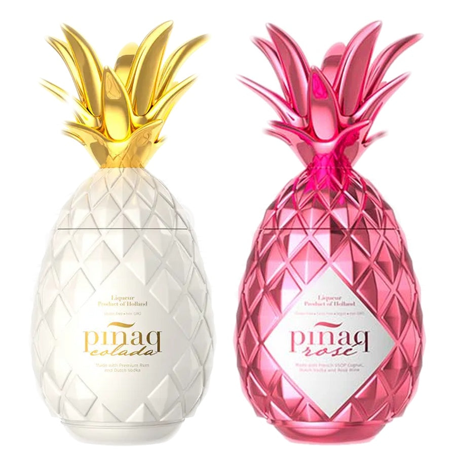 Pinaq Colada Liqueur and Pinaq Rose Liqueur