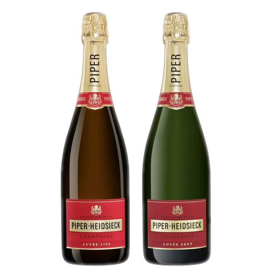 Piper-Heidsieck 1785 Brut Champagne and Piper-Heidsieck Brut NV Champagne