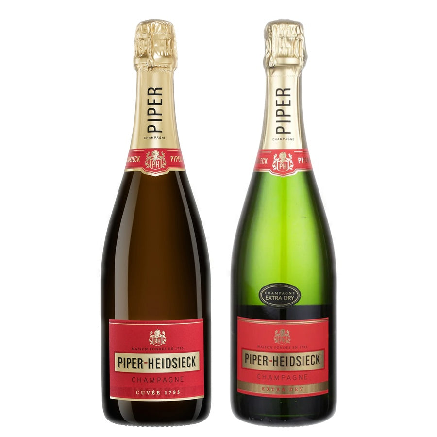 Piper-Heidsieck 1785 Brut Champagne and Piper-Heidsieck Extra Dry Champagne