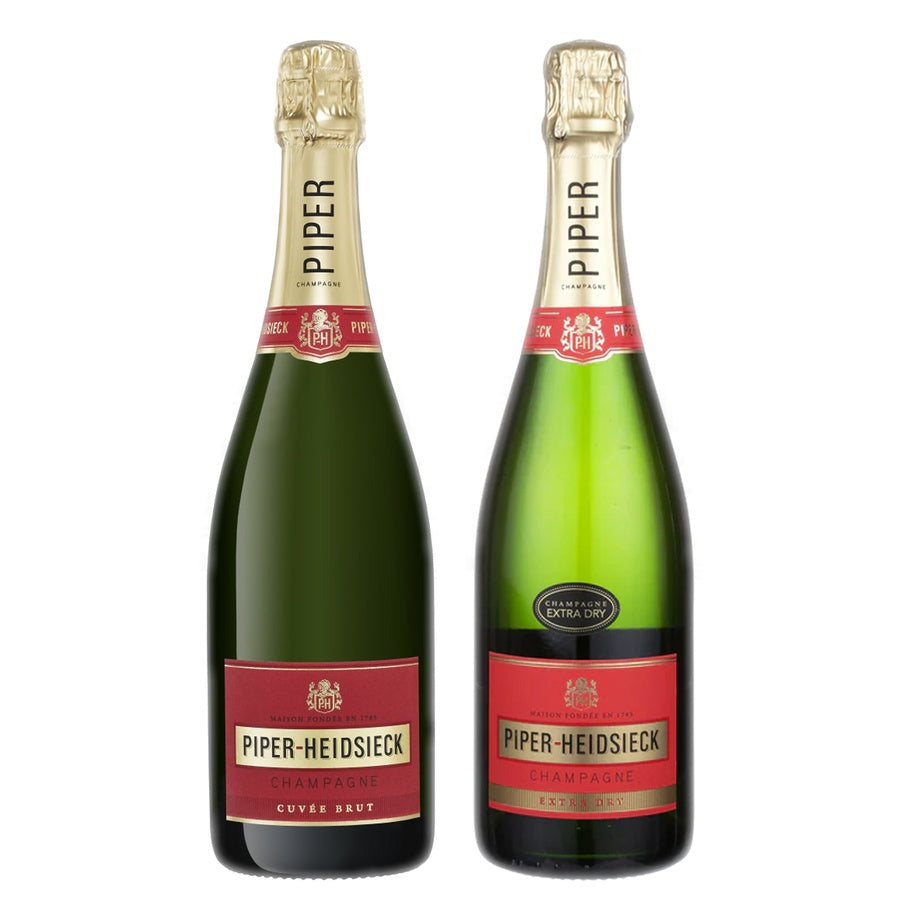 Piper-Heidsieck Brut NV Champagne and Piper-Heidsieck Extra Dry Champagne