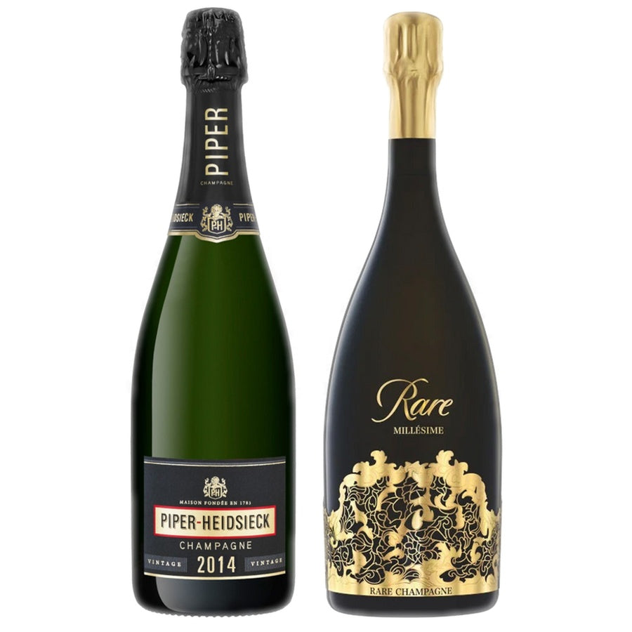 Piper Heidsieck Vintage Brut Champagne and Piper-Heidsieck Rare Brut Champagne
