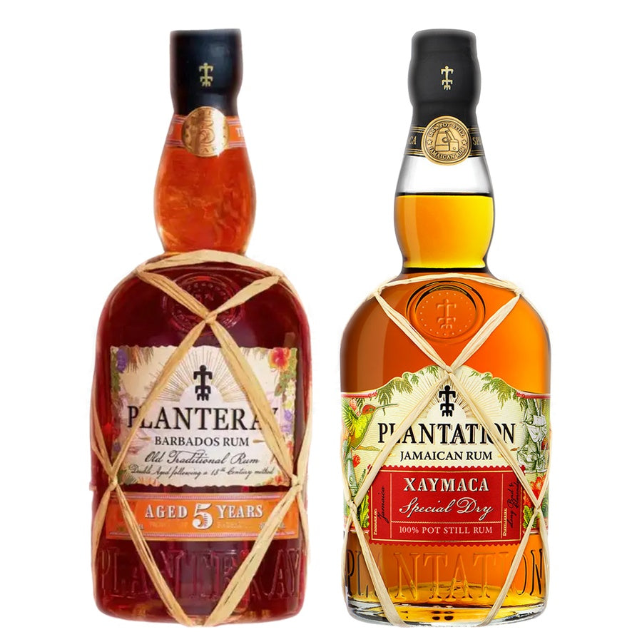 Planteray Aged Rum 5 Yr and Planteray Aged Rum Xaymaca