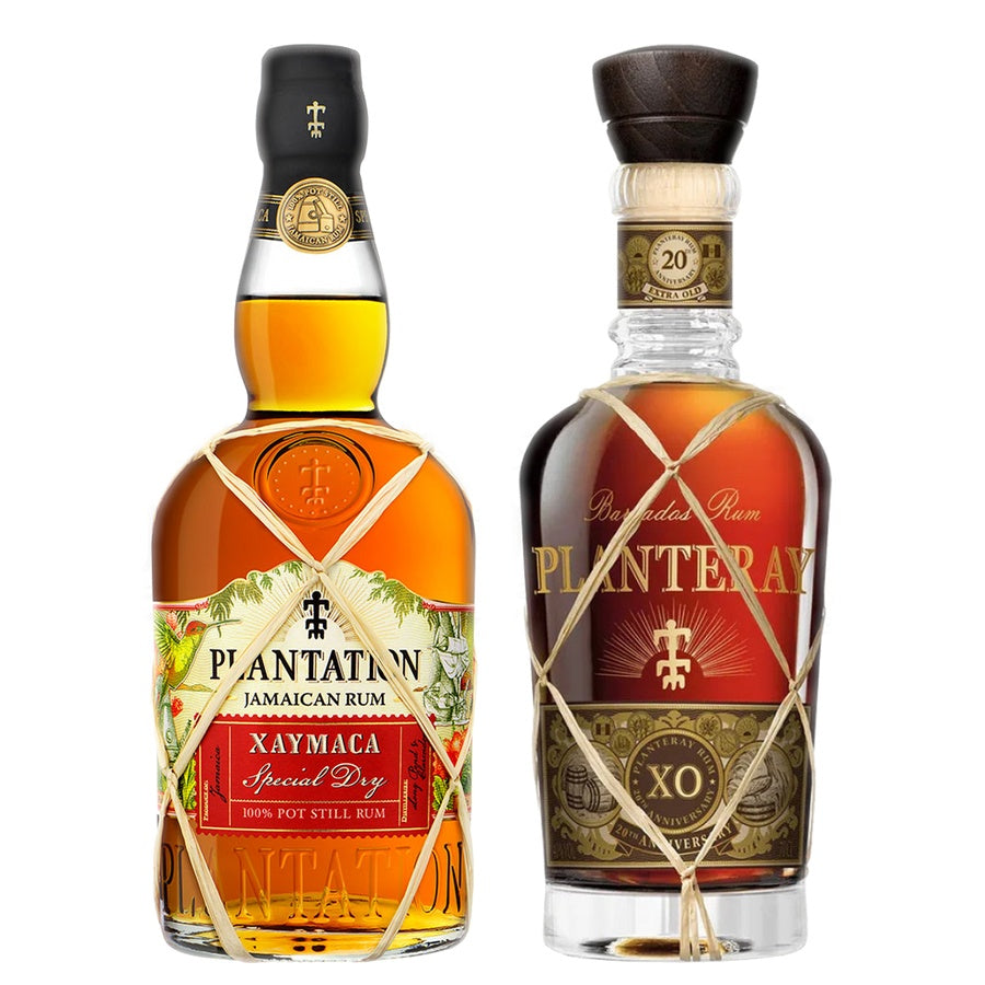 Planteray Aged Rum Xaymaca and Planteray Aged Rum Xo 20th Anniversary